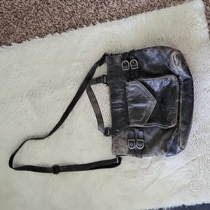 Harley-Davidson distressed leather purse